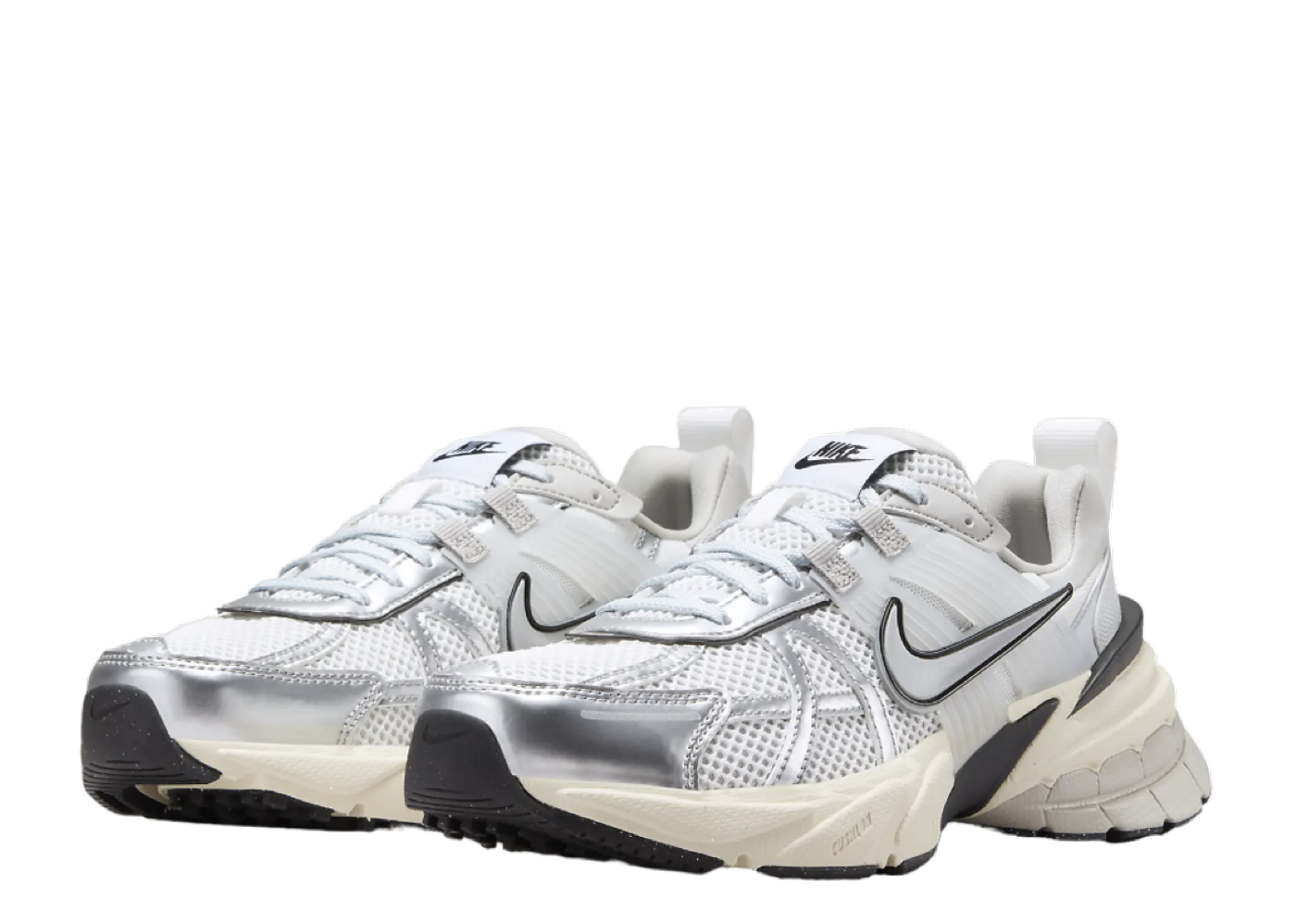 Beli Nike V2K Run Summit White Metallic Silver (Women's