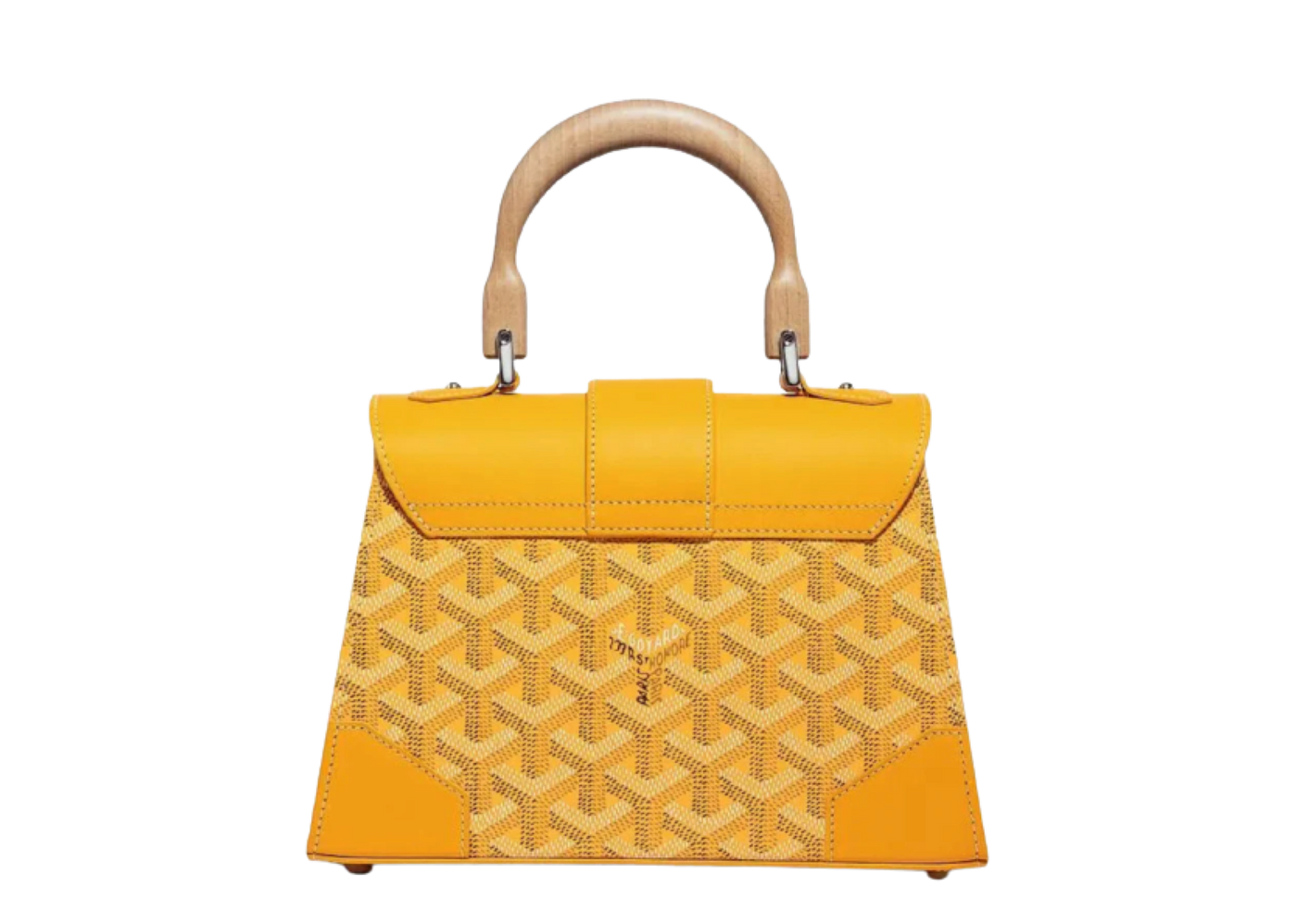 Goyard Saigon Structure Mini Bag Yellow