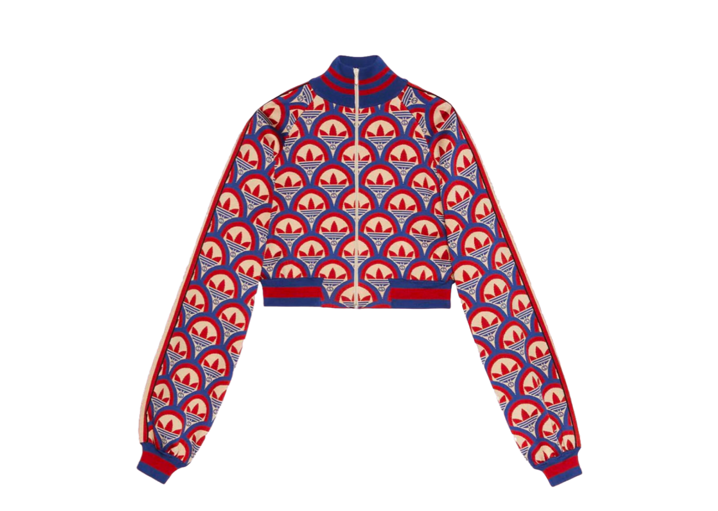 Beli Gucci X Adidas Zip Jacket Red/Blue | Kick Avenue