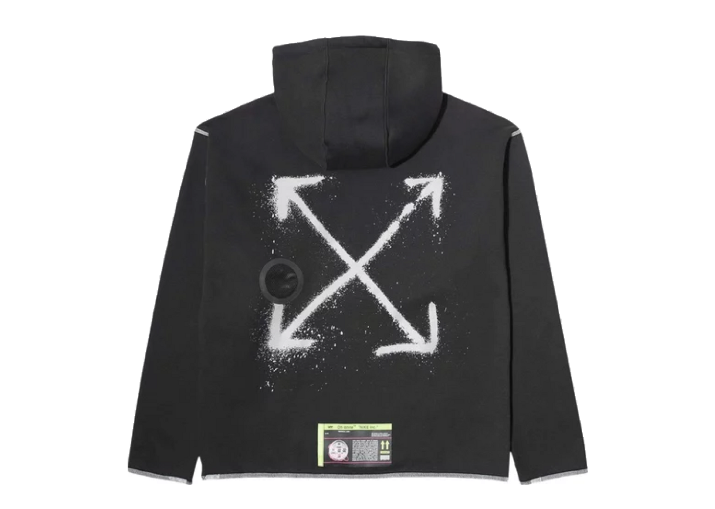 Beli Nike x Off White Hoodie Black Kick Avenue