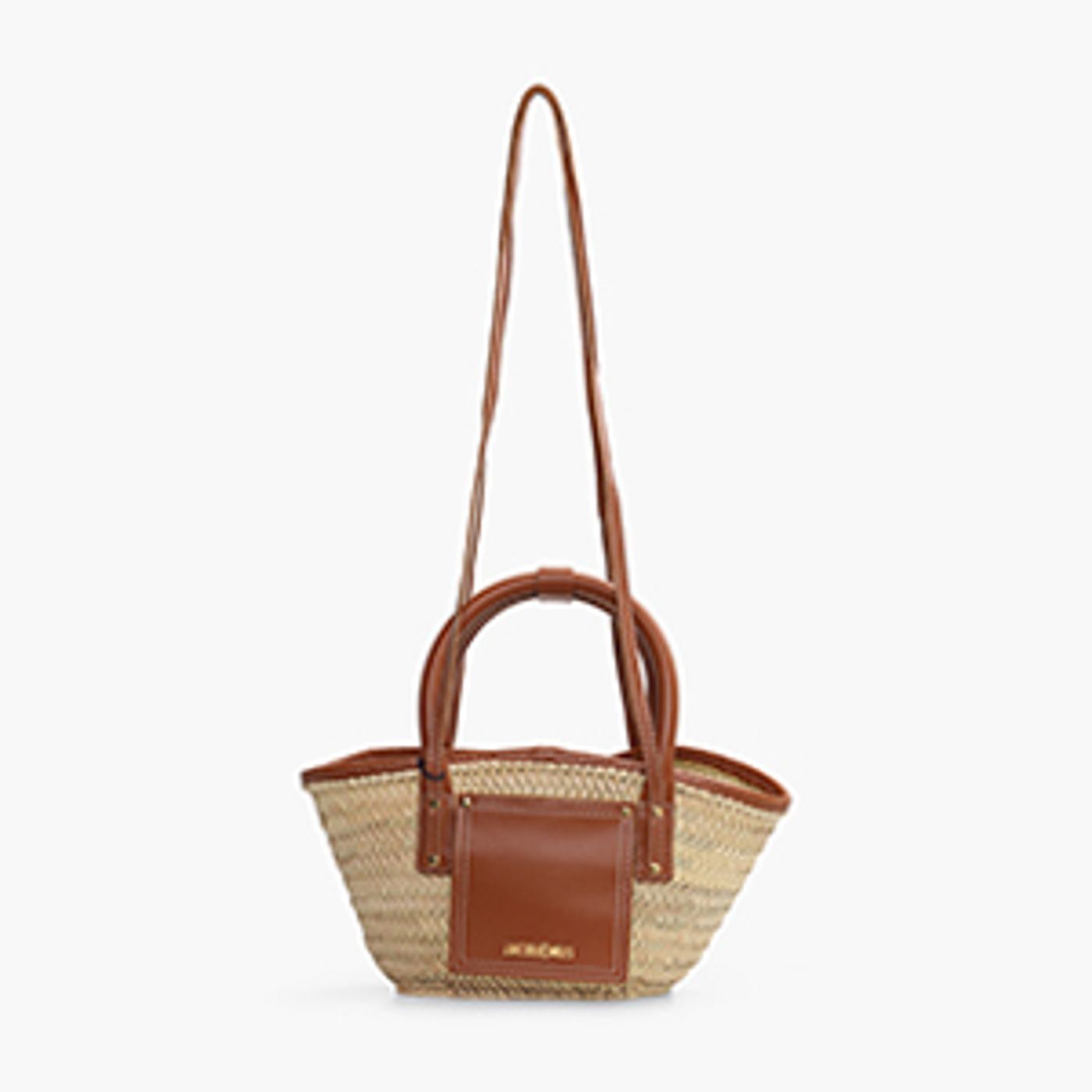 Beli Jacquemus Le Petit Raphia Beach Basket Bag W Kick Avenue