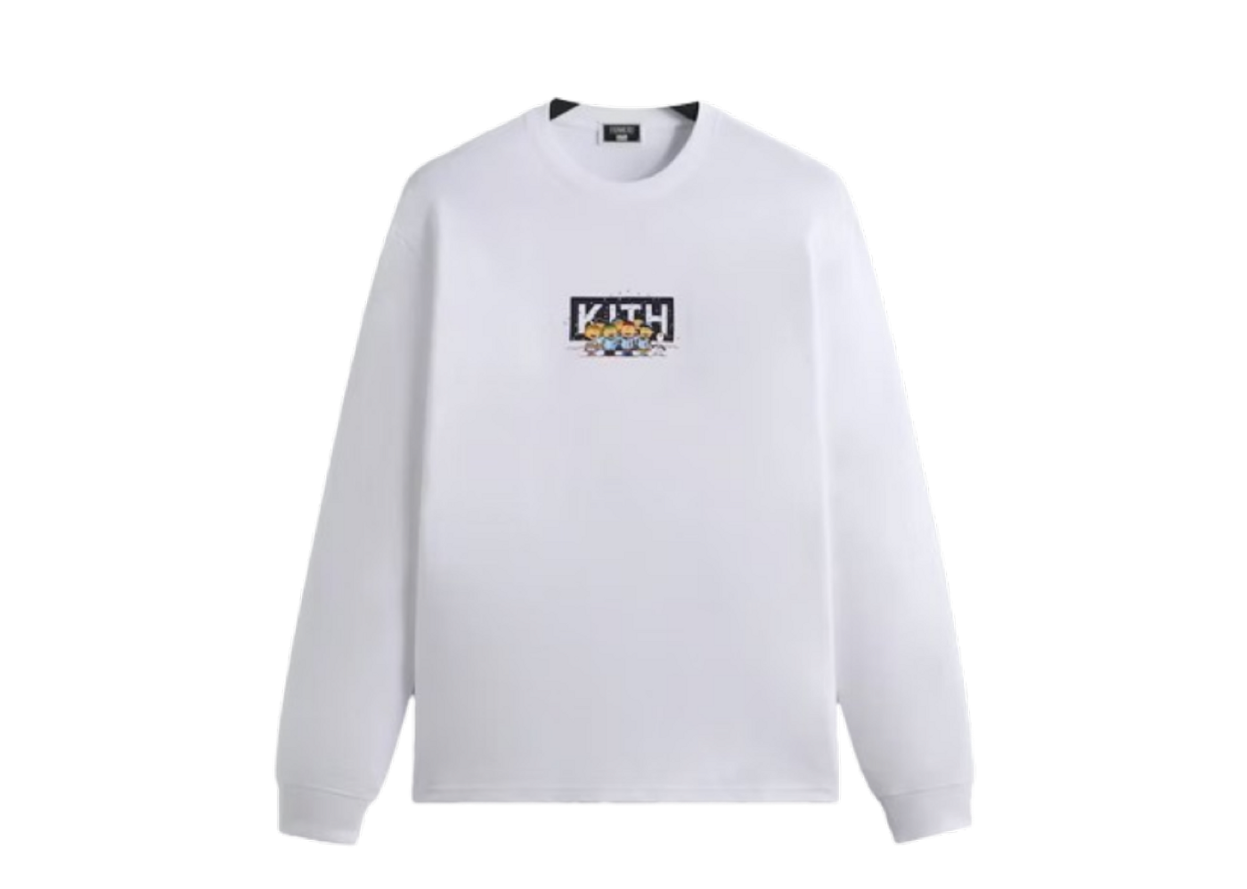 Beli Kith x Peanuts Caroling Long Sleeve Tee White | Kick Avenue