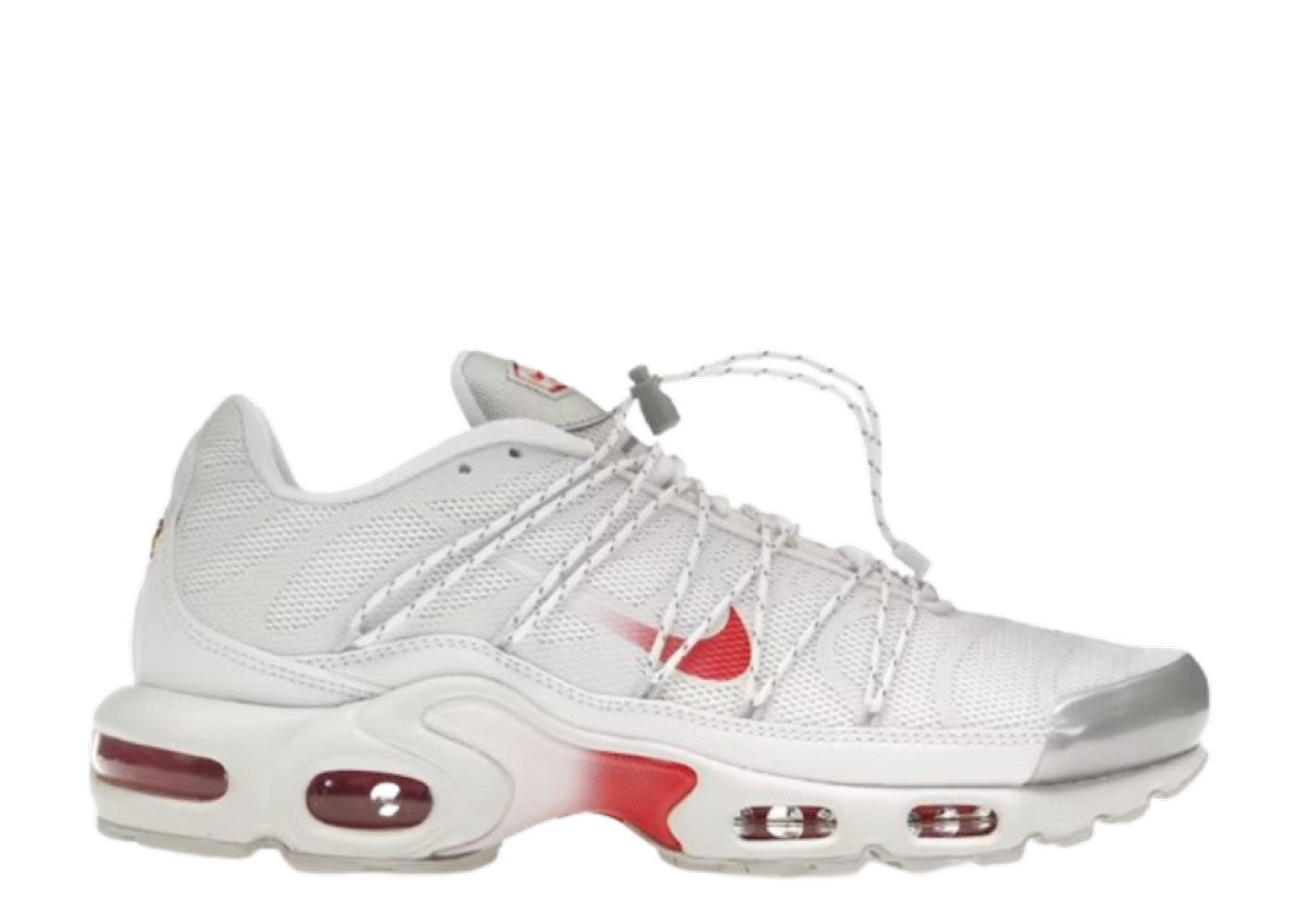 Beli Nike Air Max Plus Lace Utility White University Red W