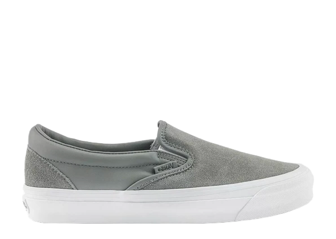 Grey slip on outlet vans womens