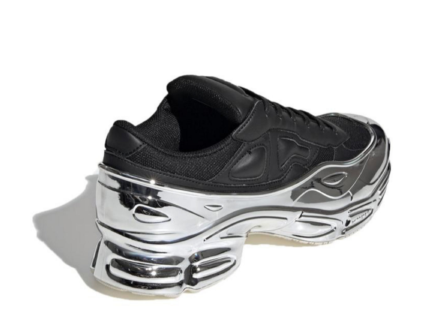 Adidas raf simons hot sale ozweego black silver