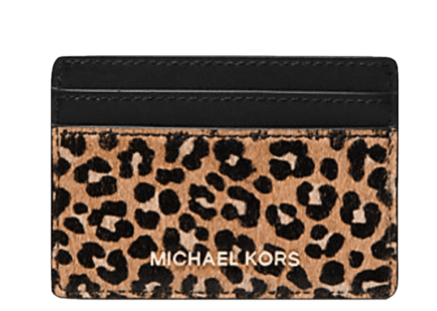 Michael kors leopard clearance wallet