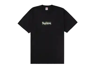 Supreme camo shirt box logo online