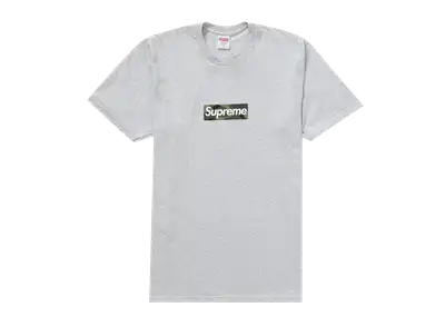 Supreme box logo camo tee sale