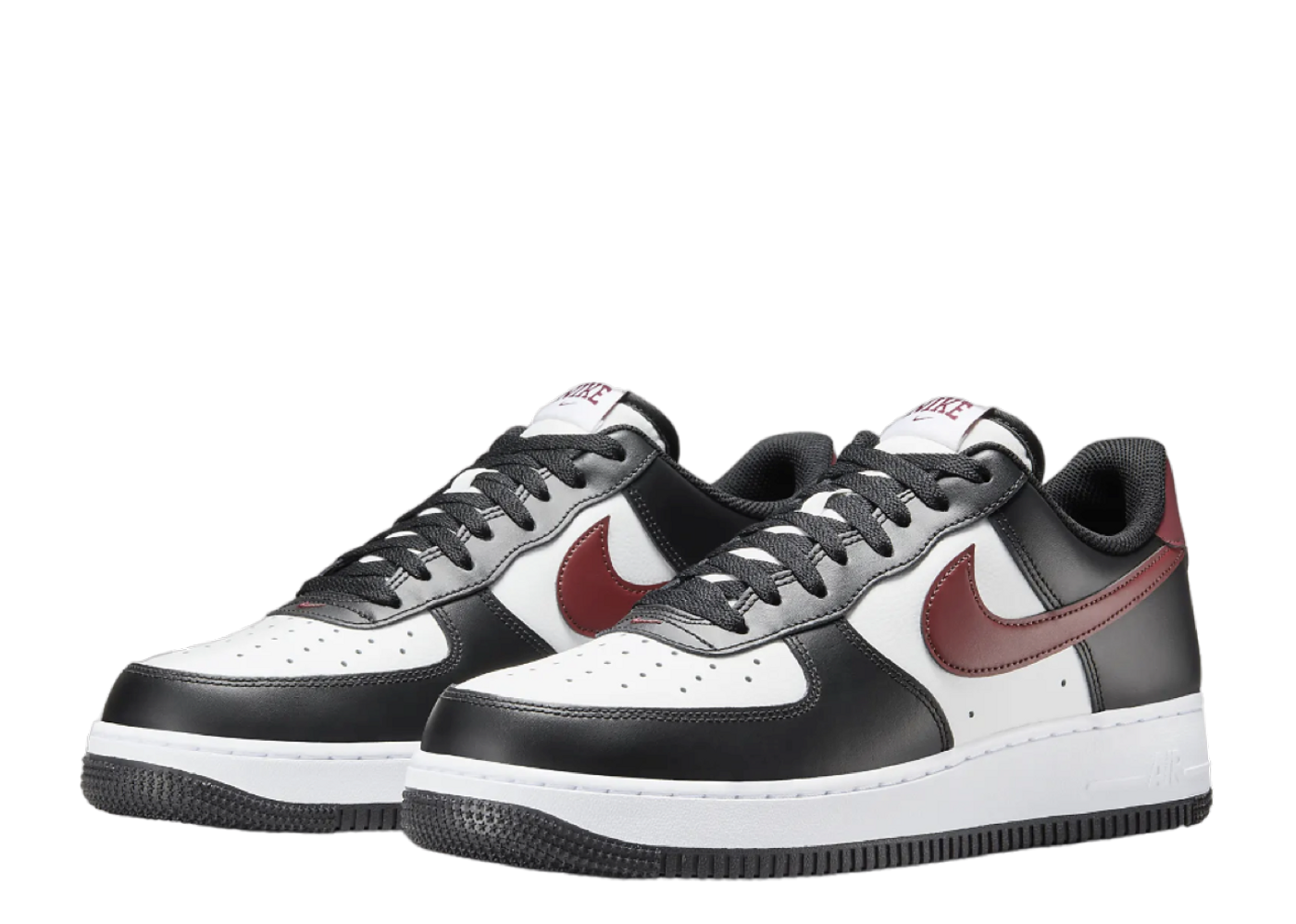 Dark red clearance air force 1