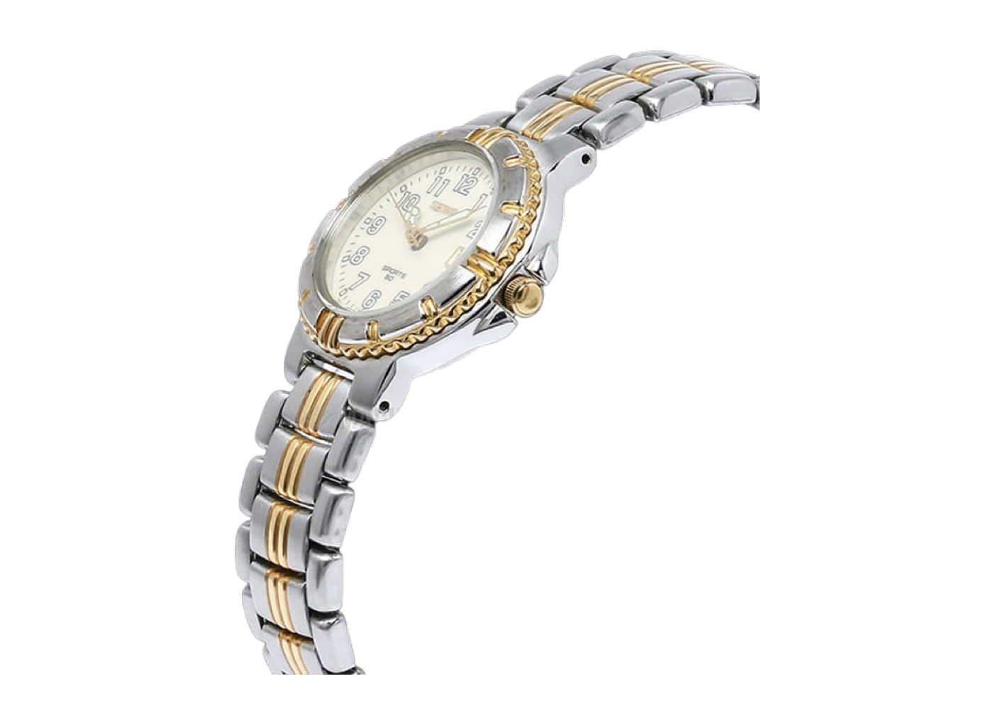 Beli Seiko Quartz Silver Gold Steel W Kick Avenue