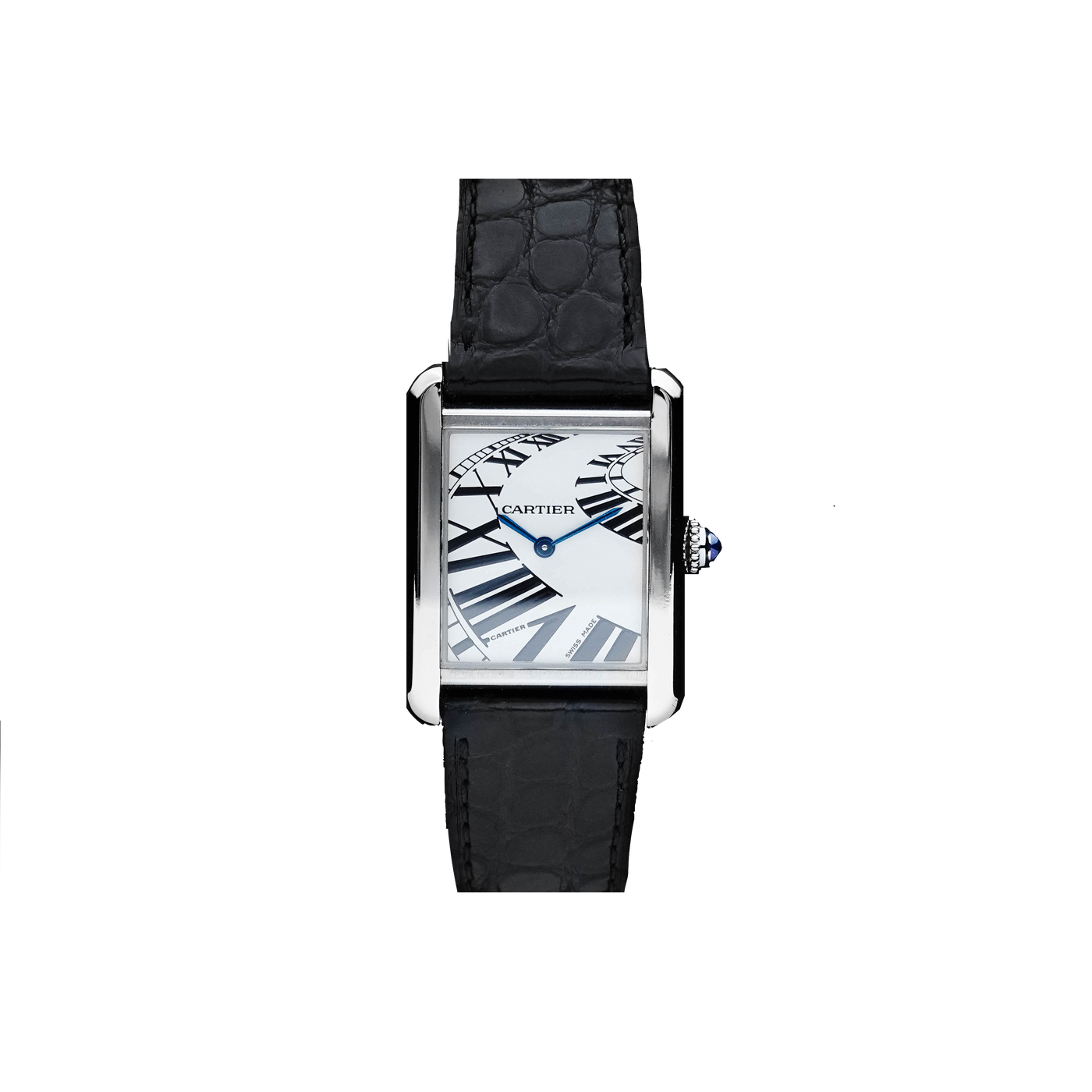 Cartier tank piano discount dial