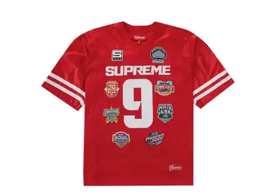Supreme Championships Embroidered Football Jersey Gold | Kick Avenue