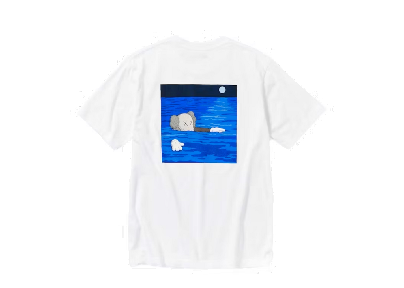 Beli KAWS x Uniqlo UT Short Sleeve Artbook Cover T-shirt (Asia 