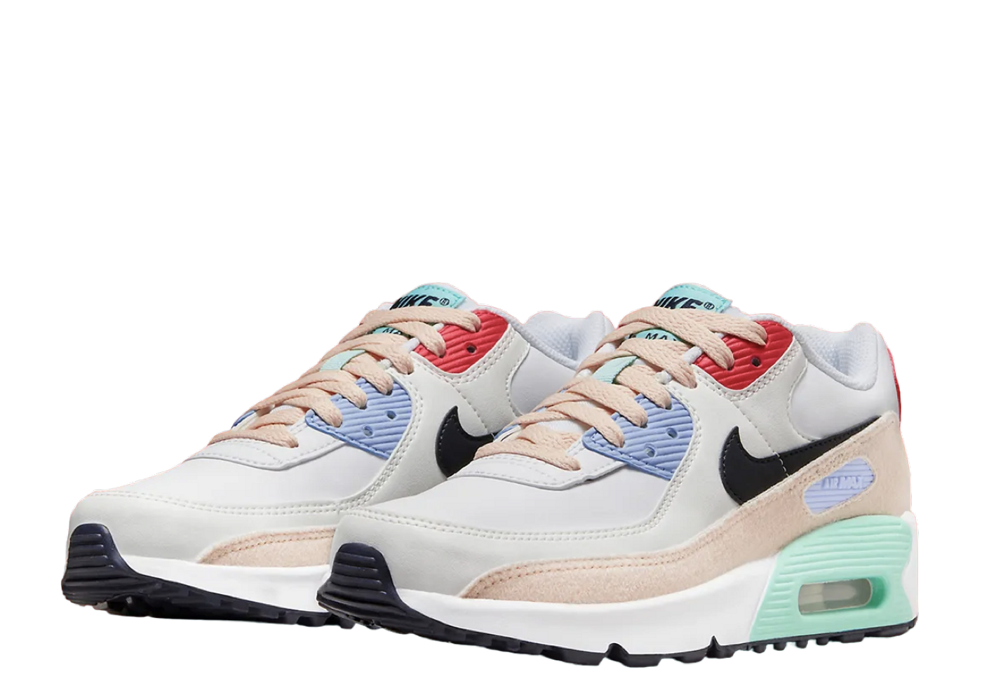 Air max 90 cheap ltr gs white/obsidian-pure platinum