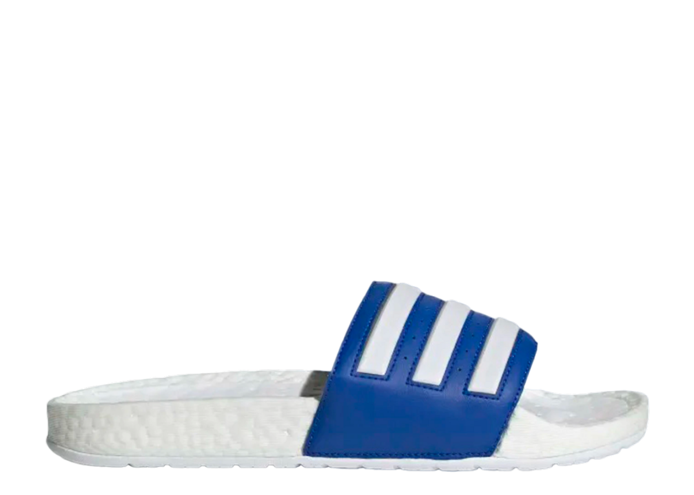 Adidas adilette discount boost slides white