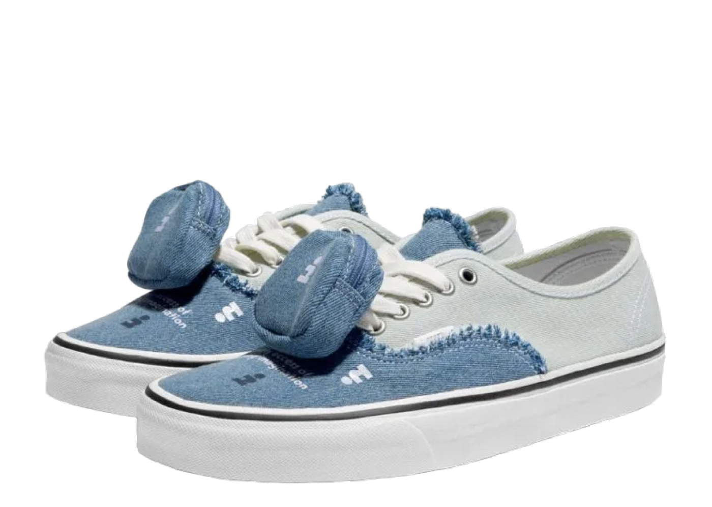 Vans Authentic Frayed Tagi Denim Gray | Kick Avenue