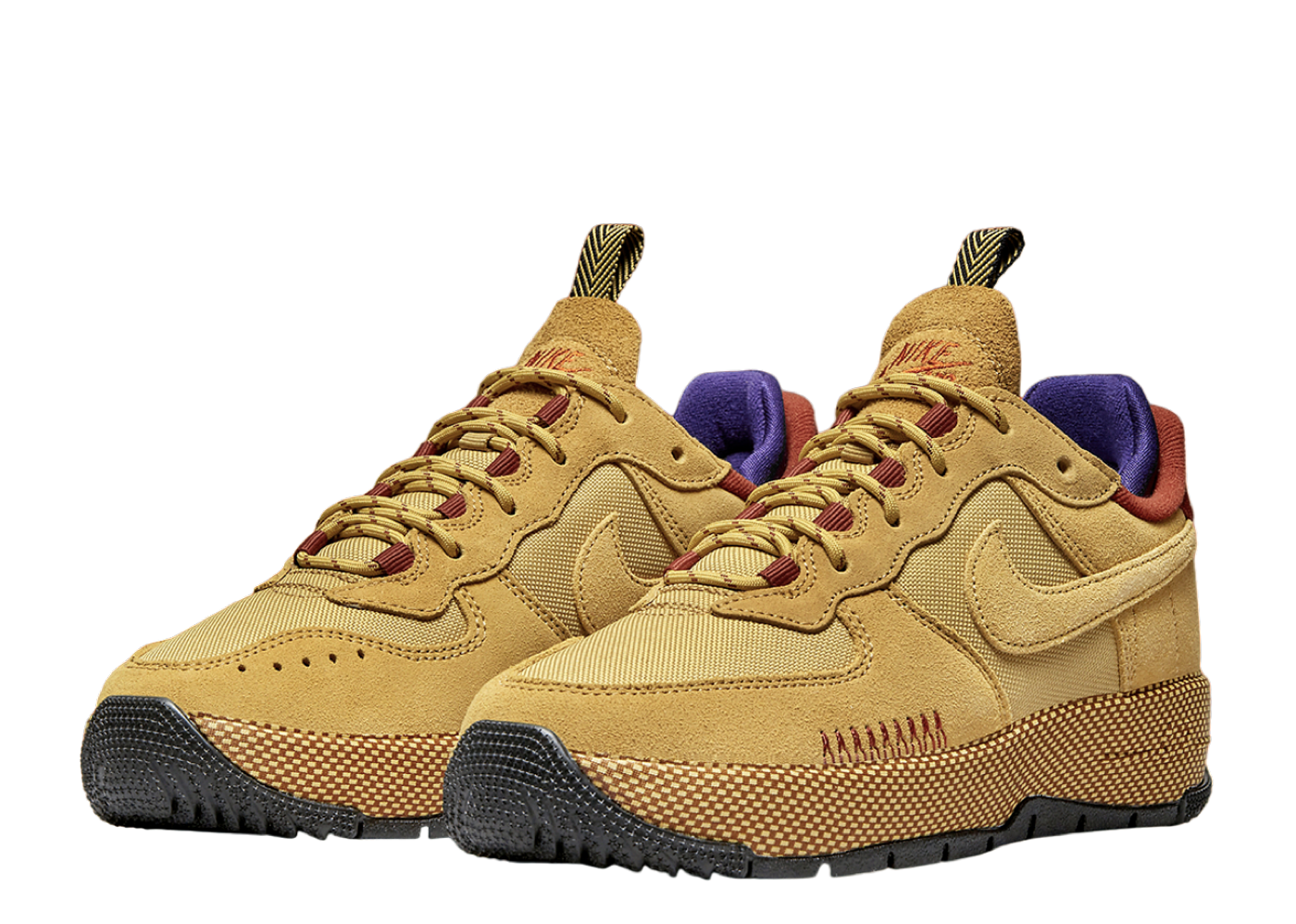 Beli Nike Air Force 1 Wild Low Wheat Gold Women s Kick Avenue