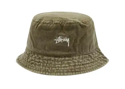 Stussy x CDG Canvas Bucket Hat Natural | Kick Avenue