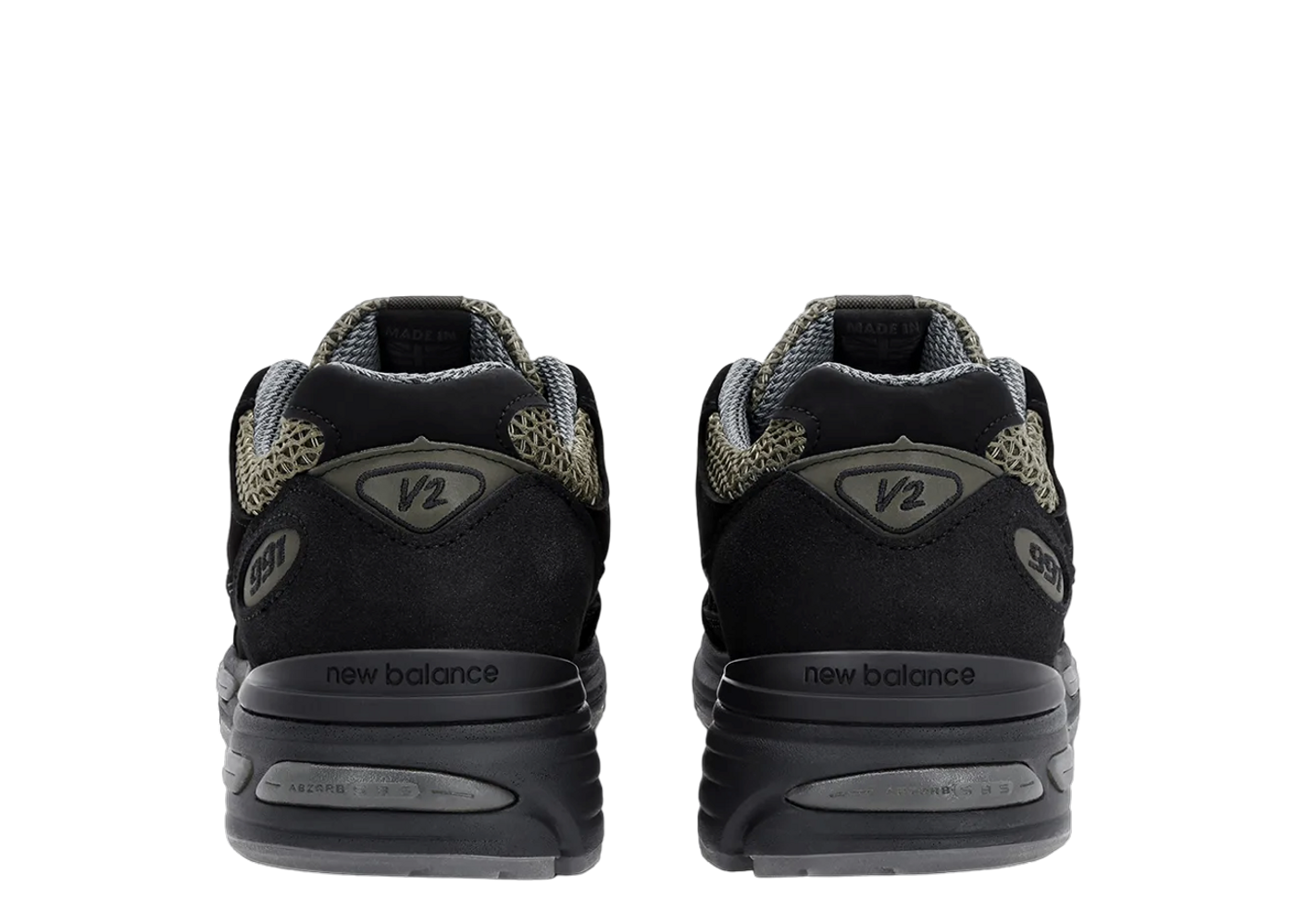 New Balance 991v2 MiUK Stone Island Black | Kick Avenue