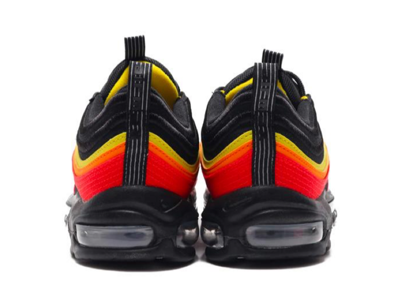 Beli Nike Air Max 97 Black Chile Red Magma Orange | Kick Avenue