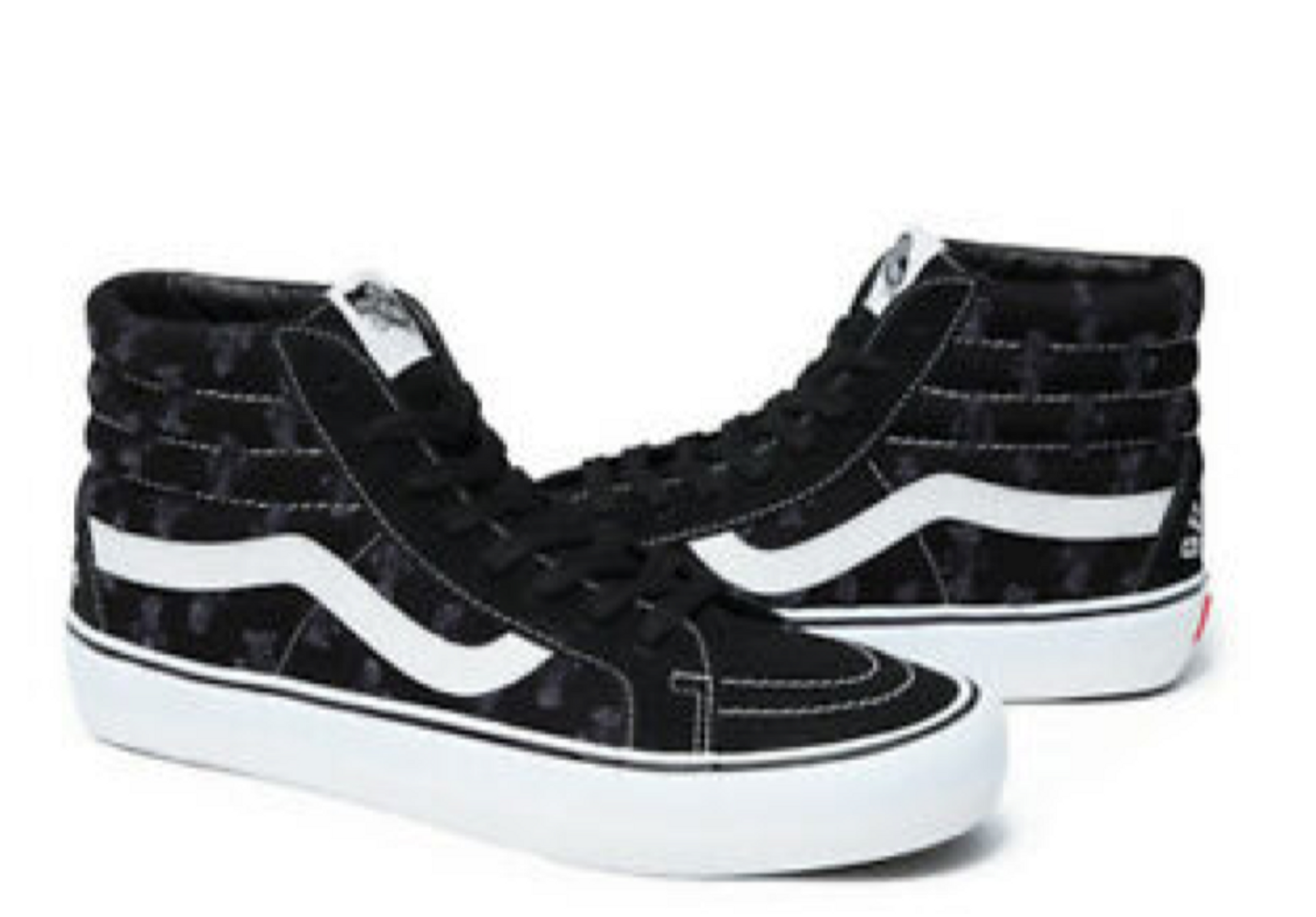 Beli Vans Sk8-Hi Supreme Hole Punch Denim Black | Kick Avenue