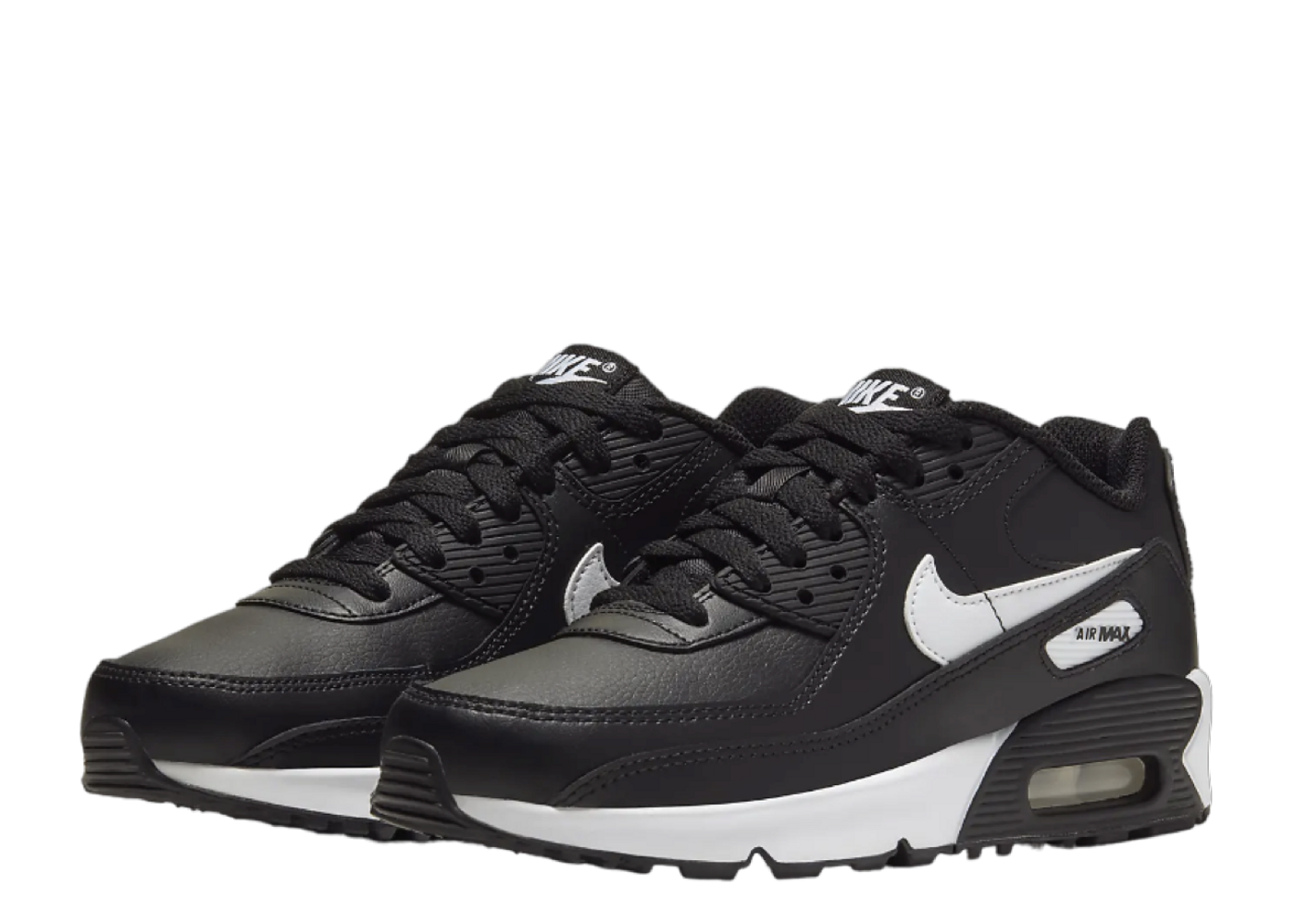 Nike air max 90 shop ltr (gs) black/white anthracite