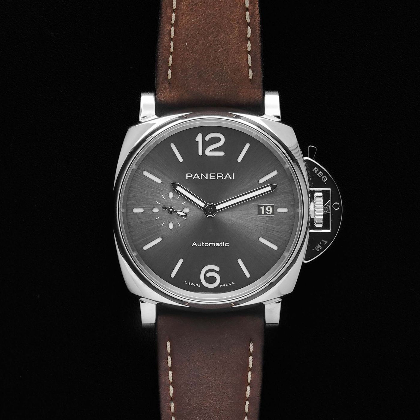 Beli Panerai Luminor Due 42mm Grey Dial Ref Pam00904 Kick Avenue