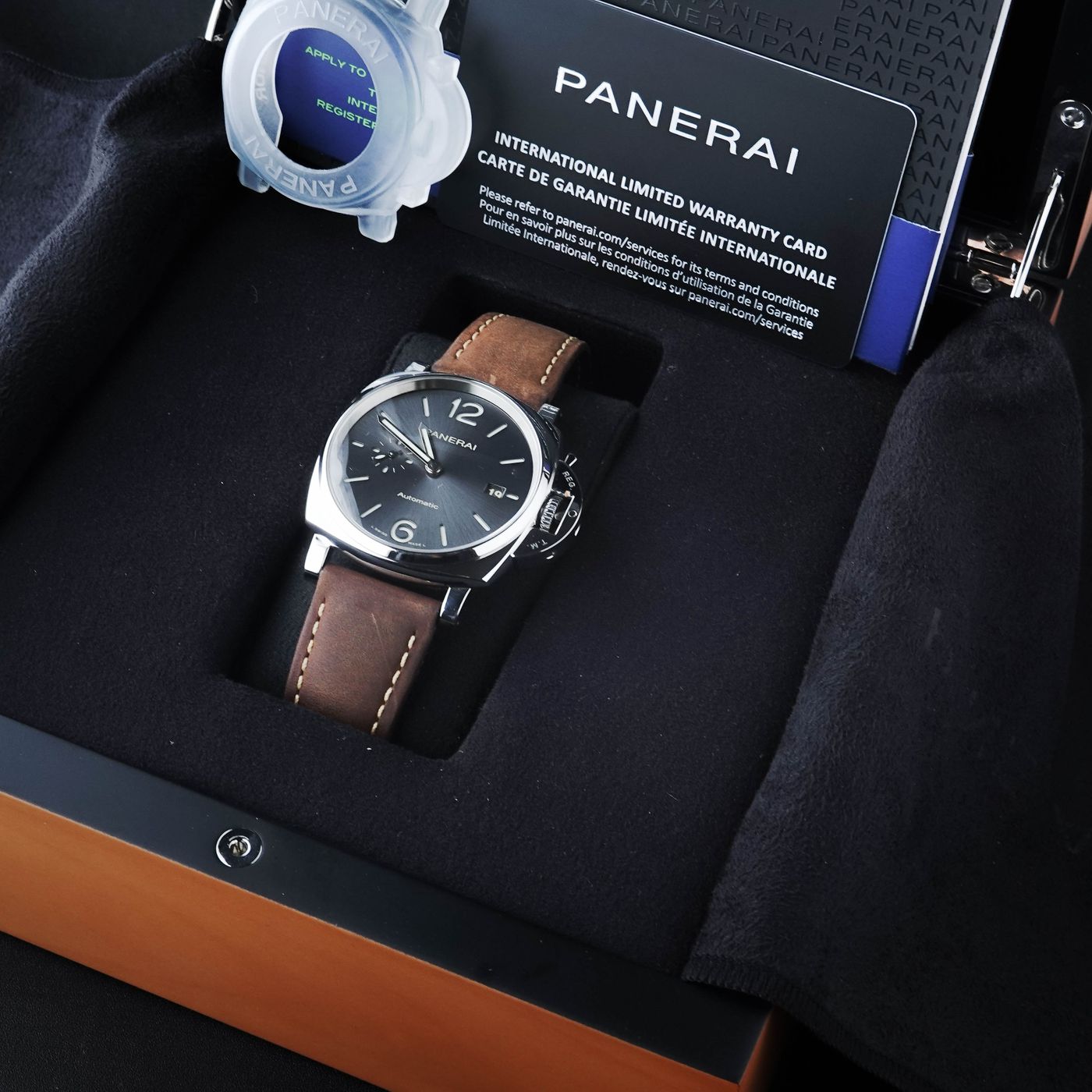 Beli Panerai Luminor Due 42mm Grey Dial Ref Pam00904 Kick Avenue