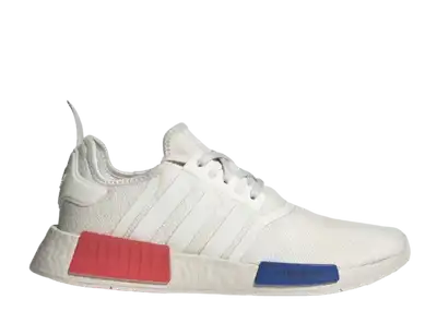 adidas NMD R1 White Vivid Red Men's - GX9527 - US