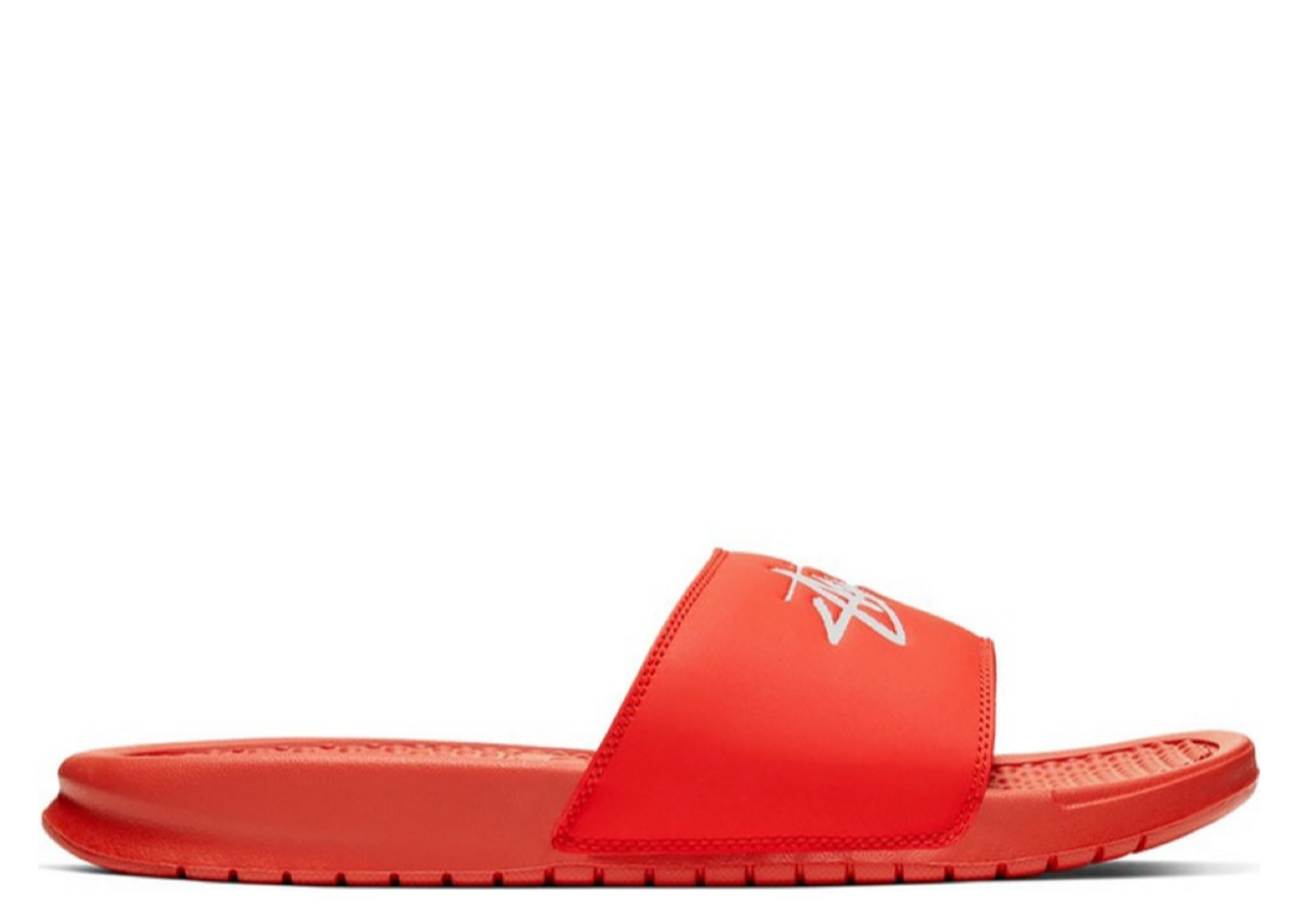 Stussy best sale slides red