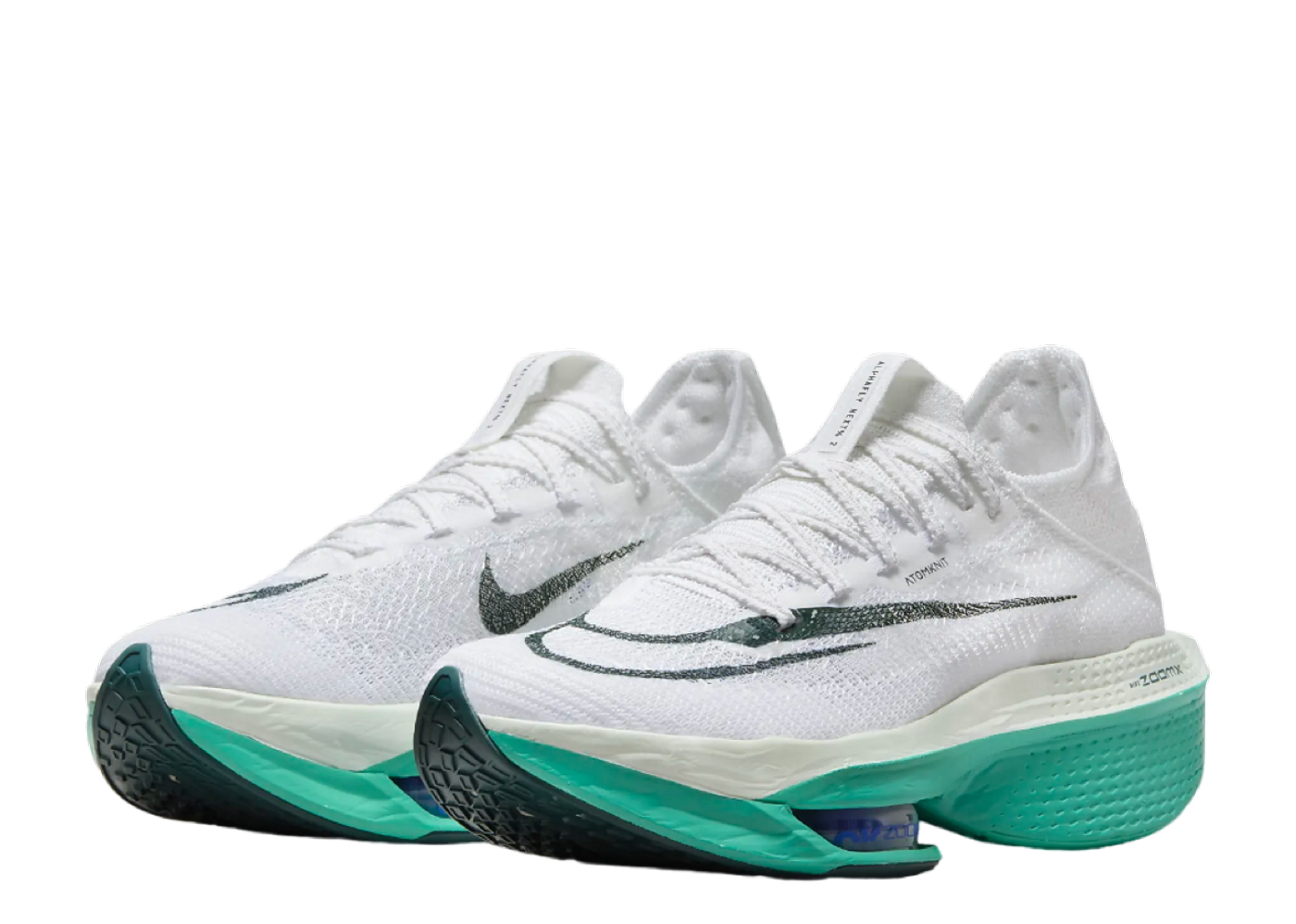 Nike ナイキ 丸かっ レディース スニーカー 【Nike Air Zoom Alphafly Next% 2】 サイズ US_W_5W White  Clear Jade (