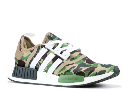 adidas nmd r1 bape green camo